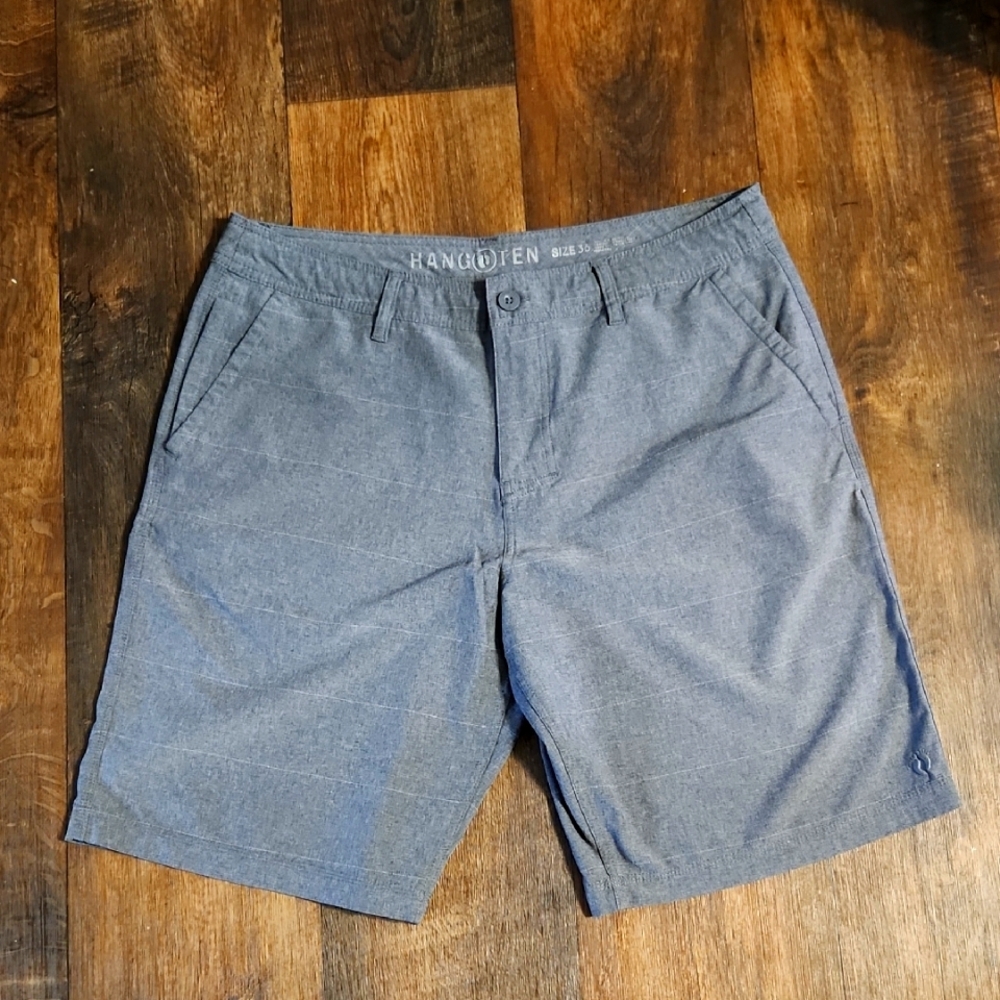 Hang Ten Men's Gray Performance Shorts